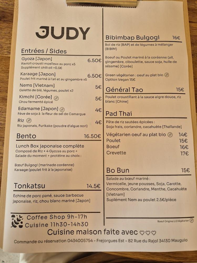 JUDY by My Little Bento - Menu Image 2